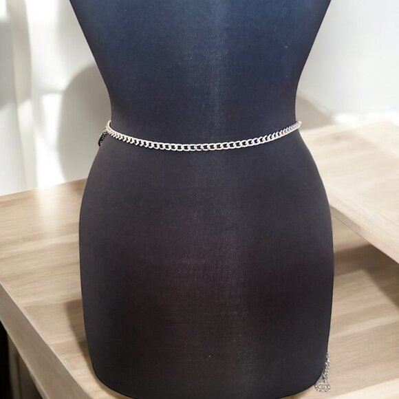 Multi-layer Metal Link Chain Belt - Picture 3 of 6